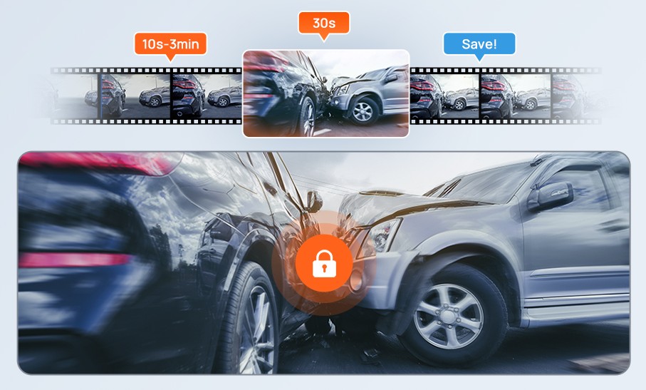 70mai palubní kamera M310 plus 3k g senzor evtech_cz